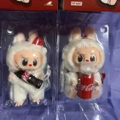 正規品 コカコーラ ラブブ LABUBU ぬいぐるみ 2種セット POPMART