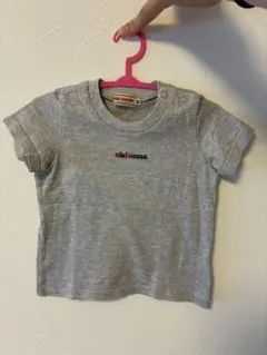 miki HOUSE グレー Tシャツ サイズ80