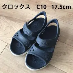 crocs サンダル C10 17.5cm ネイビー