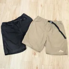 GRAMICCI ショートパンツ M、KELTY 2点セット