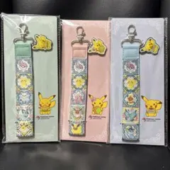 正規品シンガポールリニューアル限定ポケモン ストラップ キーホルダー