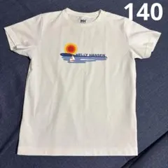HELLY HANSENヘリーハンセンＴシャツ　ヨット　吸水速乾　140 キッズ
