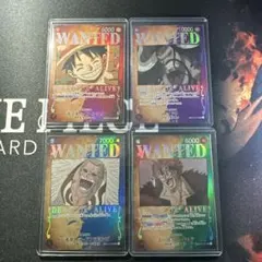 し*ー様 ワンピースカード　手配書　SP ルフィ　カイドウ　ドフラミンゴ　キッド