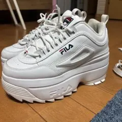 FILA 厚底スニーカー ホワイト