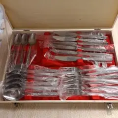 Laguiole elite カトラリーセット 24本入り シルバー 刻印入り - メルカリ