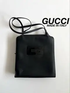 GUCCI G LOGO PATENT LEATHER SHOULDER BAGのサムネイル