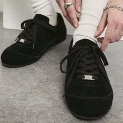 【Alfred Alex】メタルパーツ レーシングシューズ　26.5 ブラックのサムネイル