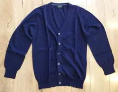 タカキュー MALE&Co. メンズ カーディガン ネイビー Lサイズ