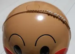 パール装飾 ゴールド　カチューシャ