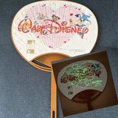 ディズニー 110周年記念 蓄光うちわ 第一生命 비매품 ノベルティ 当時物
