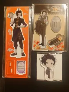 文豪ストレイドッグス スイパラ コラボ 芥川龍之介 セット アクスタ