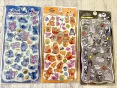 ❤️プチドロップステッカー　カミオジャパン　ディズニー3種類セット❤️