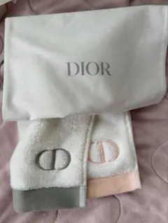 新品未使用】Dior タオルセット 2枚組 【巾着なし】 - メルカリ