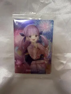 湊あくあ ホロライブ 浴衣 カード