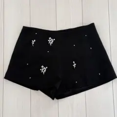 SHEIN（シーイン）ビジュー装飾ショートパンツ　Lサイズ　数回着用