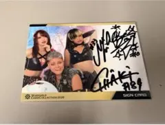 女子プロレス マリーゴールド 直筆サイン入りポートレート ビクトリア