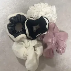 シュシュ・ヘアゴムセット