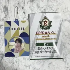 【新品/未使用】EBiDANくじ vol.2 D賞 FUMINORI 缶バッジ