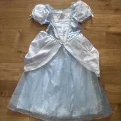 Disney Store プリンセスドレス 130㎝水色シンデレラ