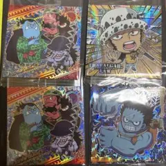 ONE PIECE シール ステッカー 4枚セットSEC