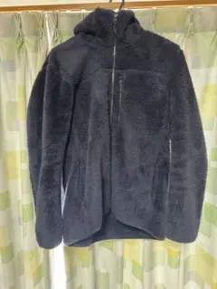 ユニクロUNIQLO ダークブルー 防風ボアフリース