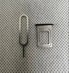 iPhone11Pro・11ProMAX（シルバー・銀）SIMトレイ