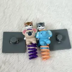 mofusand モフサンド ゆらゆらにゃんこフィギュア コアラ ゾウ ガチャのサムネイル