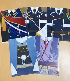 刀剣乱舞 ミニクリアファイル 5枚セット