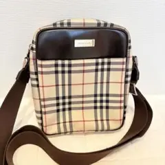 【極美品】BURBERRY バーバリー ノヴァチェック ショルダー サコッシュ