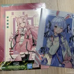 ホロライブ 一番くじ ビジュアルボード 博衣こより 兎田ぺこらのサムネイル