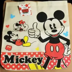 ミッキー&ミニー不織布トートバッグ