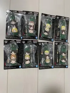 進撃の巨人 一番くじ ぽこっとちゃーむ 8種 コンプリート セット