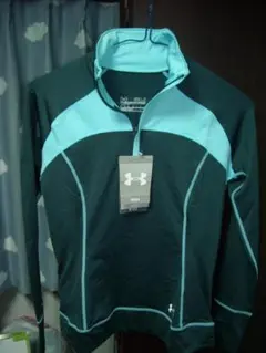 新品★アンダーアーマー★フィッティド1/4ジップ長袖シャツ☆コールドギア☆SM