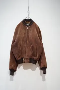 80’s SCHOTT Suede Leather Bomber Jacket