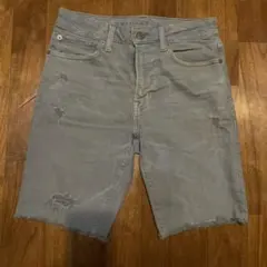 AMERICAN EAGLE/アメリカンイーグル/デニムショートパンツ/ブルーのサムネイル