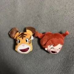 パンダコパンダ ぬいぐるみバッジ 2種セット