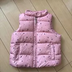 babyGap ピンク星柄ベスト 95cm 3才