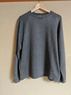 nanamica クルーネック スウェット グレー