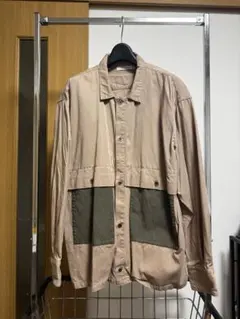 HUF SPLIT ZIP WORK SHIRT - メルカリ