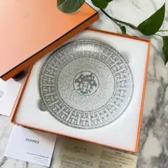 新品未使用品 HERMES モザイク ヴァンキャトル プレート 皿 21cm