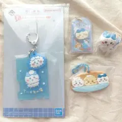 ちいかわ ♡ハチワレ４個セット♡　アクリルキーホルダー