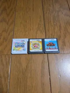 ニンテンドー3DS/DSソフト 3本セット