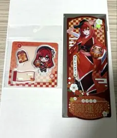 勝利の女神NIKKE コラボカフェ限定 購入特典 ポストカードラピ:レッド