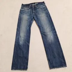 90s POLO RALPH LAUREN デニム パンツ【S】W28 ダメージ