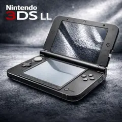 動作品 ニンテンドー3DS LL シルバー × ブラック 本体