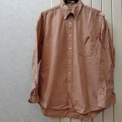 UNIQLO メンズ ギンガムチェックのボタンダウン シャツ