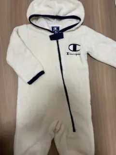 フリースロンパース 80