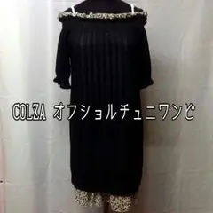 新品COLZA☆オフショルチュニワンピ