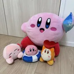 星のカービィ ぬいぐるみ4個セット 特大サイズあり