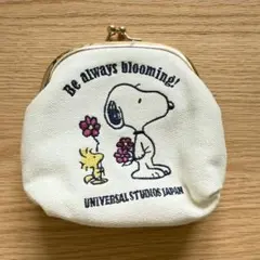 未使用　USJ限定 SNOOPY がま口 コインケース スヌーピー